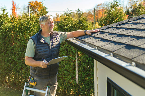 Professional Roof Inspection technician working in Stevensville, MI